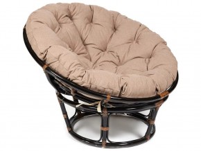 Кресло Papasan 23/01 W с подушкой Antique brown, экошерсть Коричневый в Еманжелинске - emanzhelinsk.магазин96.com | фото