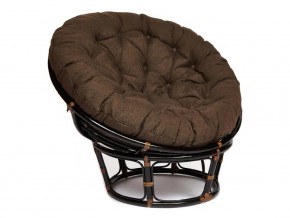 Кресло Papasan 23/01 W с подушкой Antique brown, ткань Коричневый в Еманжелинске - emanzhelinsk.магазин96.com | фото