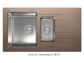 Мойка комбинированная Tolero twist TTS-890 Темно-бежевый 823 в Еманжелинске - emanzhelinsk.магазин96.com | фото