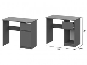 Стол письменный 900 Денвер Графит серый в Еманжелинске - emanzhelinsk.магазин96.com | фото